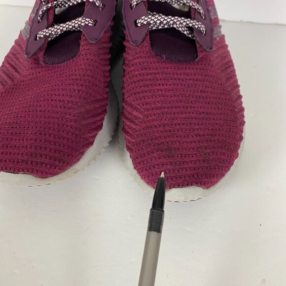 Adidas Alphabounce Running Shoes Sneakers Womens 7 Burgundy ART BW0267 - Picture 7 of 16